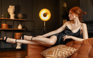 Elina karimova fashion artdeco sitting - fashion photoshoot free wallpaper