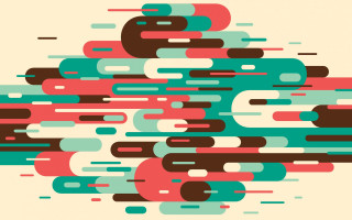 Colorful abstract lines dots white - line and dots free wallpaper