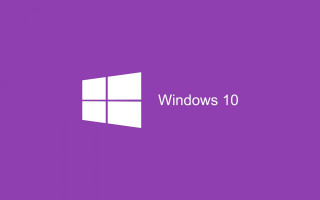 Purple background windows10 logo windows10 - the window 10 logo free wallpaper