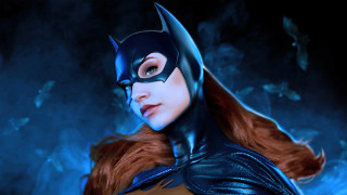 Catwoman batmask blue background butterflies - butterfly free wallpaper