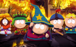 Cartoon characters fireplace burning background - a fire place free wallpaper