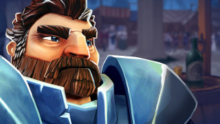 Beard man game avatar wine - short depth of field free wallpaper