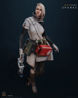 Futuristic woman redbox camera bodysuit - ada hill walker free wallpaper for mobile