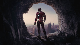 Man red suit cave city - a red suit free wallpaper