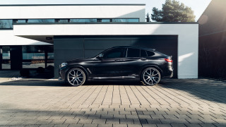 Black car building white roof - a white roof free wallpaper