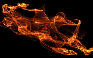 Black red yellow smoke fire - boleslaw cybi free wallpaper for desktop