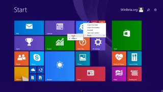 Windows8 start screen highlighted buttons 2 - the bottom right corner free wallpaper