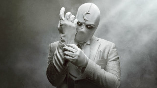 Creepy suit mask portrait bald - a creepy look free wallpaper
