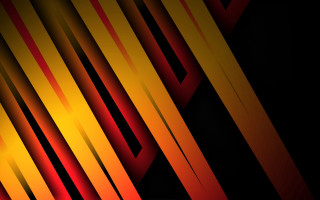 Black orange red yellow stripe - free abstract wallpaper for desktop