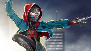 Spider man hoodie red cape - a spider free wallpaper