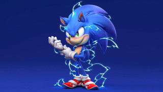 Sonic blue furry male gloves - sonic free wallpaper