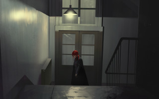 Gloomy hallway redhat blooded digitalpainting - a hallway free wallpaper