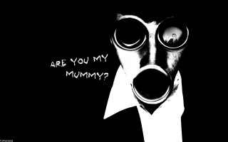 Gas mask shock art planet - shock art free wallpaper