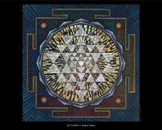 Star of david blue gold - sacred free wallpaper