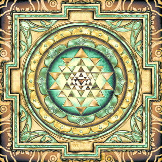 Flower of life circle gold - a picture of a flower free wallpaper