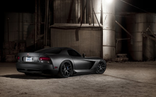 Black sports car dark garage 5 - derek hill free wallpaper