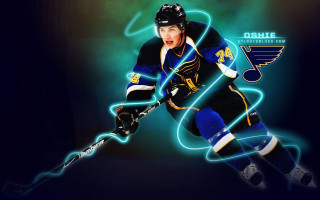 Hockey player neon light ossie - a hockey player free wallpaper