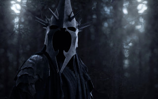 Man black crown knife forest - elden ring free wallpaper