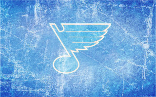 Hockey logo blue background grungy - blueprint free wallpaper