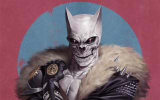 Skeleton sword red background fur - benjamin marra free wallpaper for desktop