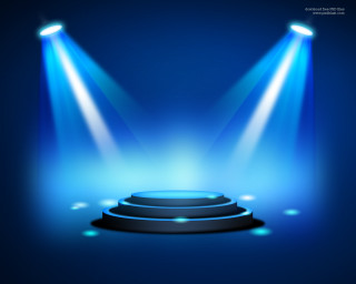 Stage spotlights podium steps performance - spotlight free wallpaper