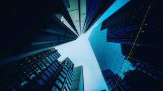 Cityscape skyline skyscraper night outdoor - neoism free wallpaper