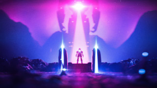 Man stage bright light hands - cinematic 4k wallpaper free wallpaper