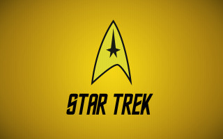 Star trek logo yellow background - a star trek logo free wallpaper