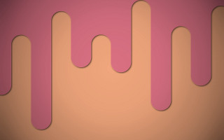 Pink background curved paper brown - smooth gradient free wallpaper for desktop