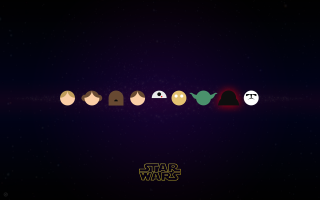 Star wars poster faces dark - war free wallpaper for desktop