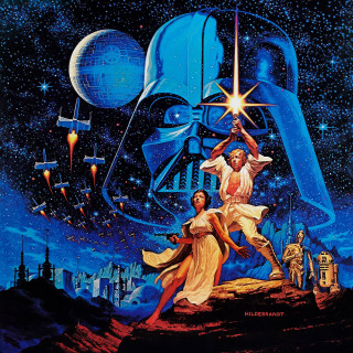 Star wars scene man woman - free sci-fi wallpaper for tablet