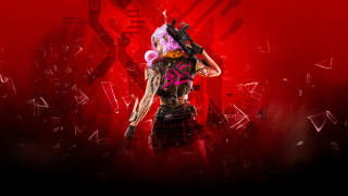 Pink hair gun cyberpunk red - a pink hair free wallpaper