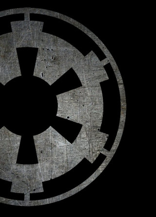 Star wars symbol dark background - faded free wallpaper for mobile