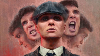 Man hat tie screaming portrait - his mouth open free wallpaper