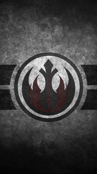 Star wars logo black background 2 - stripe free wallpaper for mobile