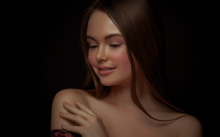 Elina karimova long hair ring - shaded free wallpaper