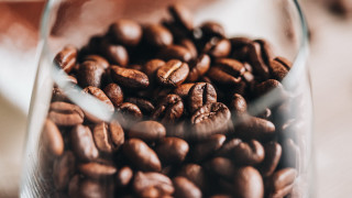 Coffee beans glass spoon cup - coffee bean free wallpaper