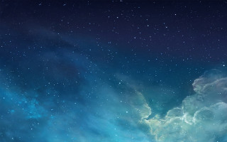Space stars clouds aurora moon - eden box free wallpaper for desktop