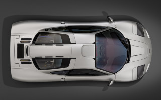 White sports car black roof 2 - a black roof free wallpaper