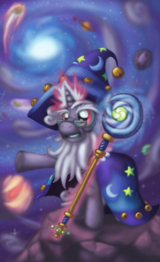 Wizard lollipop spinning wand purple - free sci-fi wallpaper for mobile