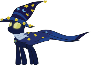Cartoon pony hat stars tail - a cartoon pony free wallpaper