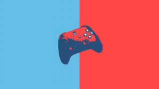 Video game controller color block - a video game controller free wallpaper