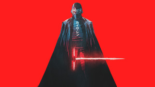 Darth vader red background lightsaber - a darth vader free wallpaper