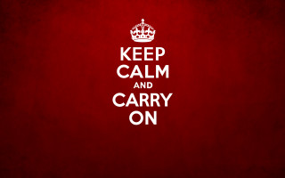 Red calm carry on crown - a red background free wallpaper