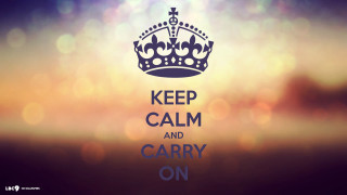 Blurry crown keep calm and - calm free wallpaper for desktop