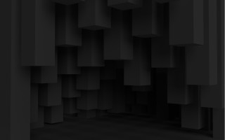 Black room pattern ambient occlusion - a black wall free wallpaper for desktop