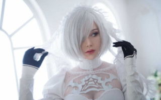 Aya goda white neo romantic - cosplay free wallpaper