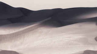 Snowy mountain minimalist desert hills - a large mountain free wallpaper