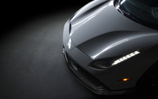 Car lights dark room building - its light free wallpaper for desktop