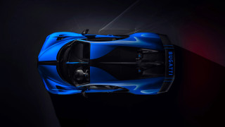 Blue sports car topview red 2 - christian hilfgott brand free wallpaper for desktop